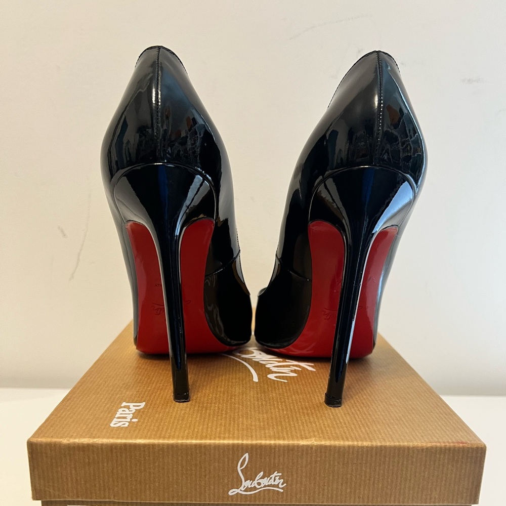 Christian Louboutin Pigalle 120 Patent Calf Pumps - Size 39.5 EU